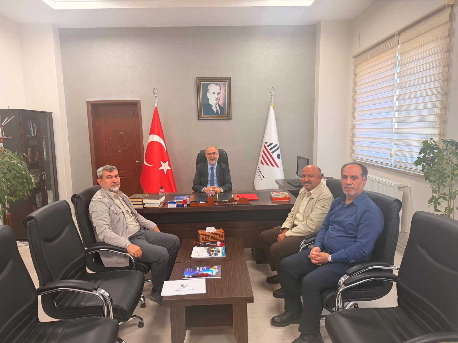 Prof. Dr. Ahmet Abay ve Prof. Dr. Ahmet Öz Fakültemizi Ziyaret Etti